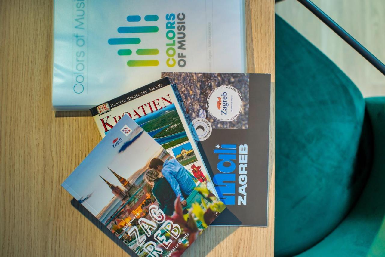 Colors Of Music, Zagreb Centre Appartement Buitenkant foto