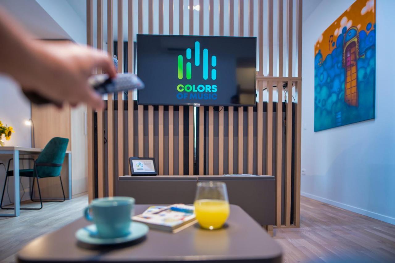 Colors Of Music, Zagreb Centre Appartement Buitenkant foto
